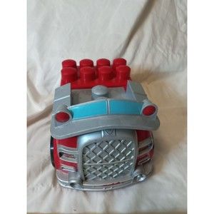 Paw Patrol Mega Bloks Marshall's Firetruck Brick Building Vehicle 10 FREE BRICKS